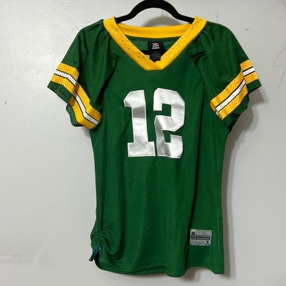 Green Bay Packers Reebok Aaron Rodgers Stitched Uniform Jersey XL - Picture 1 of 3